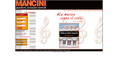 Desktop Screenshot of mancinipianoforti.it